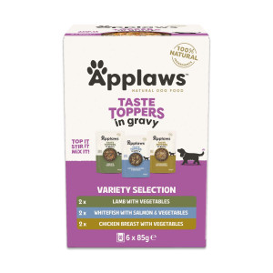 Applaws Taste Toppers 6 x 85 g - Zestaw próbny w sosie