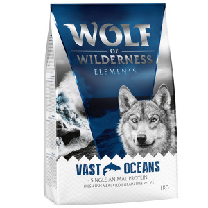 Wolf of Wilderness Monoprotein Sensitive „Vast Oceans”, ryba - bez zbóż - 1 kg
