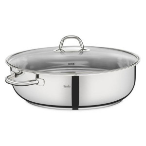Fissler Bräter, Edelstahl, Metall, 8,8 L, oval, 28.5x20x41.5 cm, rostfrei, Kochen, Töpfe, Bräter