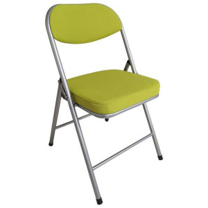 Klappsessel, Alu, Olivgrün, Metall, Textil, Rundrohr, 47x79x53 cm, klappbar, Esszimmer, Stühle, Klappstühle