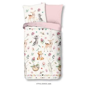 Mid.you Kinderbettwäsche, Türkis, Textil, Tier, 135x200 cm, Oeko-Tex® Standard 100, pflegeleicht, atmungsaktiv, weiche und anschmiegsame Oberfläche,