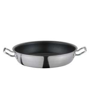 Spring Bratpfanne Vulcano Classic, Edelstahl, Metall, 7.0 cm, antihaftbeschichtet, Kochen, Pfannen, Bratpfannen