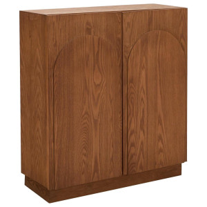 Mid.you Kommode, Natur, Holz, Holzwerkstoff, Tanne, furniert, 2 Fächer, 80x88x31 cm, Wohnzimmer, Kommoden & Sideboards, Kommoden