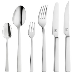 Besteckset Zwilling King Pol., Edelstahl, Metall, 72-teilig, Essen & Trinken, Besteck, Besteck-Sets