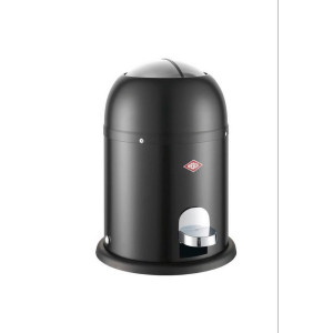 Wesco Abfallsammler Mini Master, Schwarz, Kunststoff, 6 L, 36 cm, Küchen, Küchenausstattung, Mülleimer