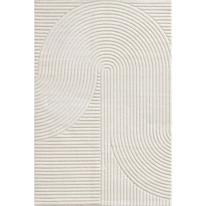 Novel Webteppich Elio, Creme, Beige, Textil, Boho, rechteckig, 200x290 cm, Bsci, für Fußbodenheizung geeignet, Teppiche & Böden, Teppiche, Webteppiche