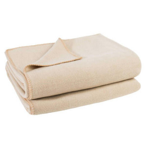 Zoeppritz Fleecedecke Soft Fleece, Beige, Textil, 160x200 cm, Kettelrand, Wohntextilien, Decken, Fleecedecken