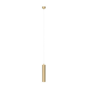 Maytoni Pendelleuchte Pendant, Gold, Metall, rund,rund, 30 cm, CE, beliebig kürzbar, gleichmäßige Lichtverteilung, Lampen & Leuchten,