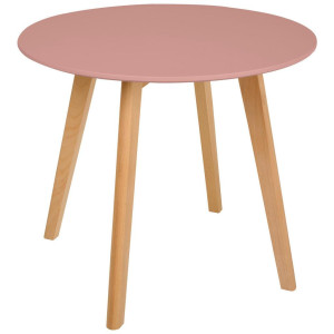 My Baby Lou Kindertisch, Rosa, Buche, Holz, Holzwerkstoff, Buche, massiv, Uni, rund, eckig, 50.5 cm, einfacher Aufbau, Kinder- & Jugendzimmer,