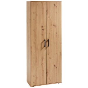 Xora Mehrzweckschrank, Eiche, Kunststoff, 70x179x33.5 cm, Waschküche, Mehrzweckschränke