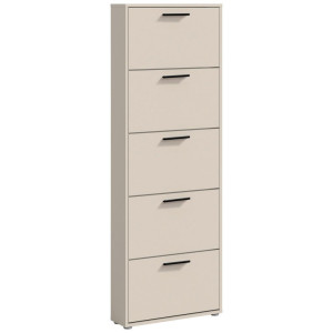 Carryhome Schuhkipper, Kaschmir, Kunststoff, 59x169x17 cm, Typenauswahl, stehend, Garderobe, Schuhaufbewahrung, Schuhkipper