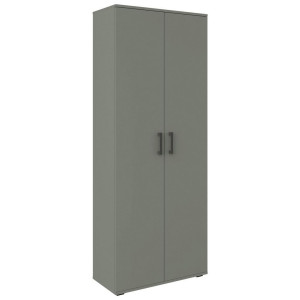 Xora Mehrzweckschrank, Grün, Kunststoff, 5 Fächer, 70x178.9x33.4 cm, stehend, Waschküche, Mehrzweckschränke