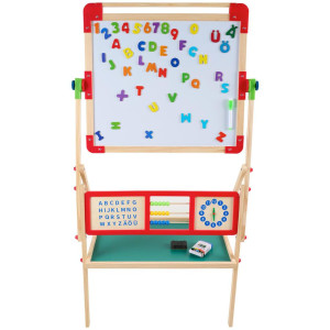 My Baby Lou Maltafel, Mehrfarbig, Holz, Metall, Kunststoff, Holzwerkstoff, Kiefer, massiv, Sperrholz, 53x122x68 cm, unisex, EN 71, Spielzeug,