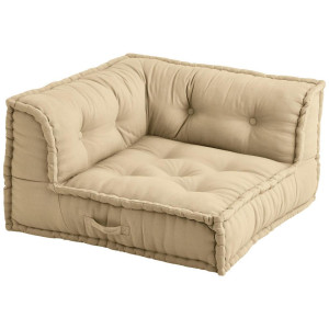 P & B Sofaelement, Taupe, Textil, Uni, 80x43x80 cm, Wohnzimmer, Sofas & Couches, Sofas, Modulsofas