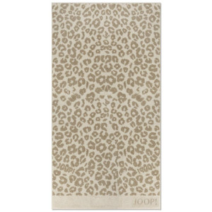JOOP! Duschtuch Leo, Beige, Textil, Animalprint, 80x150 cm, Oeko-Tex® Standard 100, Made in Germany, hochwertige Qualität, angenehm weich,
