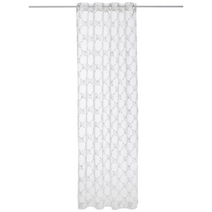 JOOP! Ösenschal Airy, Natur, Textil, Uni, 140x250 cm, Wohntextilien, Gardinen & Vorhänge, Fertiggardinen, Ösenschals