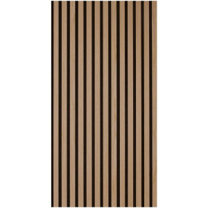 Jangal Akustikpaneel Modular Wall System, Eiche, Holzwerkstoff, furniert, 52x104 cm, Fsc, Montage ohne Bohren, Tapeten & Wandverkleidungen,