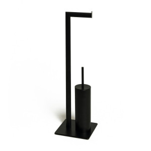 Möve Moeve Wc-Bürstengarnitur Velvet, 20x71x20 cm, Badezimmer, WC Ausstattung, WC Bürstengarnituren
