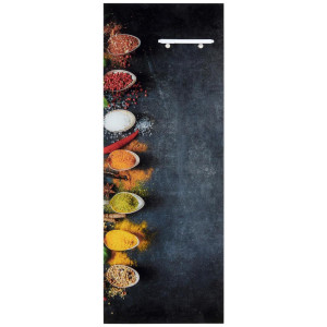 Euroart Magnettafel, Mehrfarbig, Glas, 30x80 cm, abwischbar, nur für Starkmagnete, Dekoration, Magnettafeln & Pinnwände, Memoboards