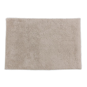 Schöner Wohnen Badteppich Bahamas, Beige, Textil, rechteckig, 67x110 cm, für Fußbodenheizung geeignet, rutschfest, Badtextilien, Badematten