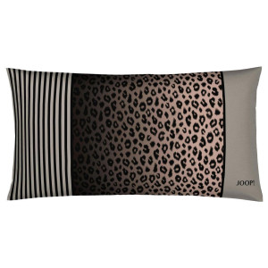 JOOP! Kopfkissenbezug, Taupe, Textil, Graphik, 80x40 cm, Textiles Vertrauen - Oeko-Tex®, pflegeleicht, schadstoffgeprüft, Wohntextilien, Bezüge,