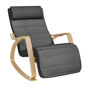 Boxxx Relaxsessel, Dunkelgrau, Holz, Textil, Birke, vollmassiv, 121.5x84x67 cm, erweiterbar (Typenauswahl), Relaxfunktion, Wohnzimmer, Sessel,