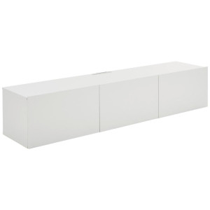 Hom´in Hom`in Lowboard, Weiß, Holzwerkstoff, 180x36.7x42 cm, hängend, Wohnzimmer, Wohnwände, Lowboards, Lowboards hängend