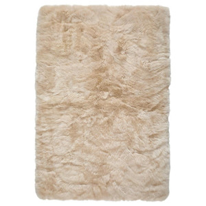 Linea Natura Schaffell, Creme, Fell, Echtleder, Lammfell, Schaf, rechteckig, 120x180 cm, Oeko-Tex® Standard 100, in verschiedenen Größen erhältlich,