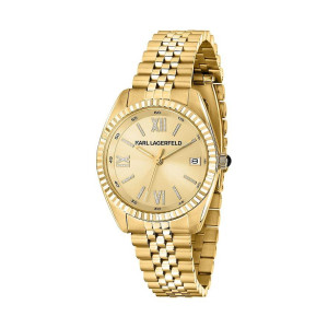 K by KARL LAGERFELD Karl Lagerfeld Damenuhr Timeless Code R0553108504