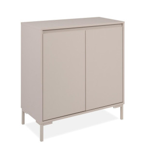 Mid.you Kommode Korsika, Kaschmir, Metall, 1 Fächer, 81x87x40 cm, Wohnzimmer, Kommoden & Sideboards, Kommoden