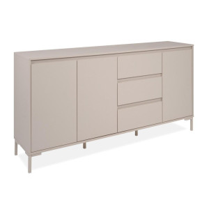 Mid.you Sideboard Korsika, Kaschmir, Metall, 2 Fächer, 3 Schublade(n) Schubladen, 170x87x40 cm, Wohnzimmer, Kommoden & Sideboards, Sideboards