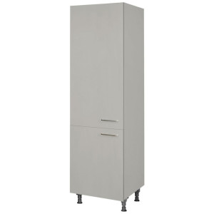 Nobilia Geschirrschrank Touch, Grau, Holzwerkstoff, 5 Fächer, nur wie online abgebildet bestellbar, 60x216.6x58 cm, Blauer Engel, Pefc, Goldenes M,