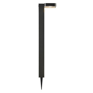 Nordlux Solarleuchte Rica, Schwarz, Kunststoff, warmweiß, 60 cm, Dämmerungssensor, Lampen & Leuchten, Außenbeleuchtung, Solarleuchten