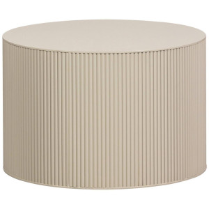 Livetastic Beistelltisch Sanne, Beige, Holzwerkstoff, rund, 60x40x60 cm, Wohnzimmer, Wohnzimmertische, Beistelltische