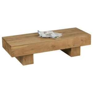 Mid.you Couchtisch, Akazie, Holz, Akazie, massiv, rechteckig, eckig, 45x30x120 cm, Holzmöbel, Holztische, Couchtische Holz