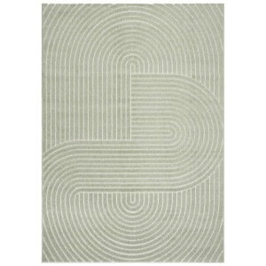 Outdoorteppich Tenerife Plus, Olivgrün, Textil, Boho, rechteckig, 160x220 cm, ISO 9001, Bsci, Oeko-Tex® Standard 100, für Fußbodenheizung geeignet, in