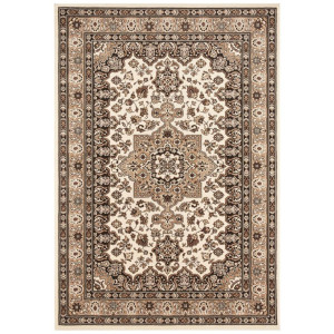 Hanse Home Flachwebeteppich Mirkan, Mehrfarbig, Beige, Kunststoff, orientalisch, rechteckig, 160x230 cm, Oeko-Tex® Standard 100, für Fußbodenheizung