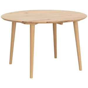 P & B Esstisch, Kernbuche, Holz, Kernbuche, massiv, rund, konisch, 105x75x105 cm, gastro- und objekttauglich, in verschiedenen Größen und Holzarten