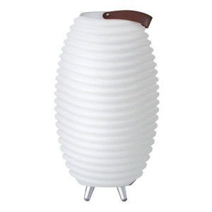 kooduu Tischleuchte Synergy, Kunststoff, 56 cm, Bluetooth-Lautsprecher, Flaschenkühler, Lampen & Leuchten, Innenbeleuchtung, Tischlampen