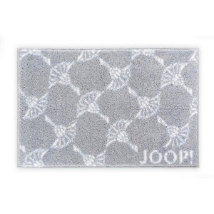 JOOP! Badteppich New Cornflower Allover, Grau, Textil, Floral, rechteckig, 50x60 cm, Made in Germany, für Fußbodenheizung geeignet, rutschhemmend,