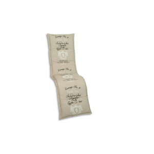 Relaxsesselauflage, Beige, Textil, Füllung: Schaumstoff, Vlies, 50x7x170 cm, Oeko-Tex® Standard 100, pflegeleicht, hochwertige Qualität, langlebig,