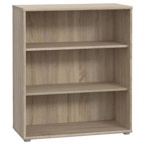 Regal, Sonoma Eiche, Kunststoff, 2 Fächer, 73.7x85.5x34.8 cm, Typenauswahl, Beimöbel erhältlich, stehend, Wohnzimmer, Regale, Bücherregale