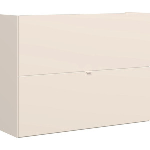 Mid.you Schuhkipper, Eiche, Kaschmir, Holzwerkstoff, 104x77x29 cm, hängend, Garderobe, Schuhaufbewahrung, Schuhkipper