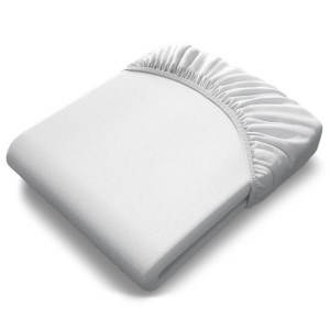 bett1.de BODYGUARD® Jersey-Spannbettlaken 140-160x200 weiß