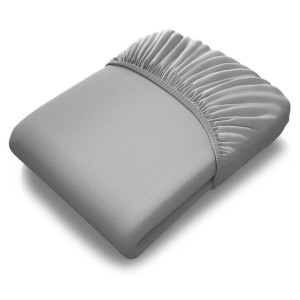 bett1.de BODYGUARD® Spannbettlaken extra hoch 140-160x220 silber
