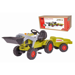 Simba Kindertraktor, Mehrfarbig, Kunststoff, 2-teilig, 80x52x46 cm, Outdoor Spielzeug, Kinderfahrzeuge