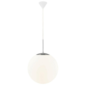 Nordlux Hängeleuchte, Weiß, Glas, rund,rund, 25 cm, Lampen & Leuchten, Innenbeleuchtung, Leuchten nach Räumen, Esstischlampen