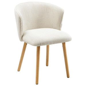 Livetastic Stuhl Cord, Natur, Beige, Holz, Textil, Buche, massiv, Säule, 61x79x61 cm, Esszimmer, Stühle, Esszimmerstühle, Vierfußstühle