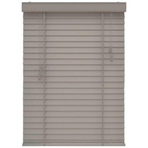 Jalousie Venetian, Grau, Holz, Bambus, Holz, 75x130 cm, Länge universell einstellbar, Wohntextilien, Rollos & Jalousien, Jalousien