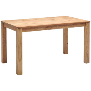 Mid.you Esstisch, Akazie, Holz, Akazie, vollmassiv, Uni, rechteckig, 80x76x120 cm, Esszimmer, Tische, Esstische